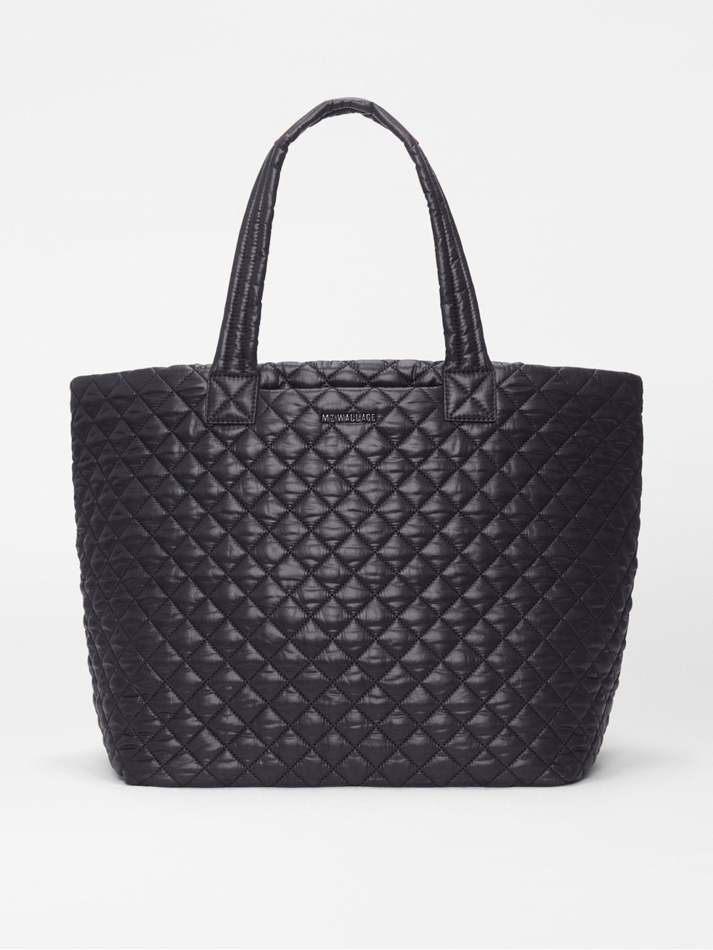 MZ WALLACE MEDIUM QUILTED TOTE PERSONAL ITEM BAG